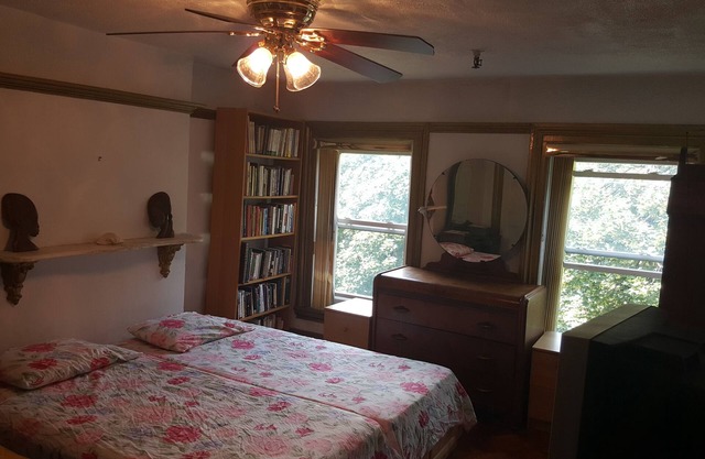 BEDROOM # 2 WITH AN EVENT SPACE AND BACK PORCH