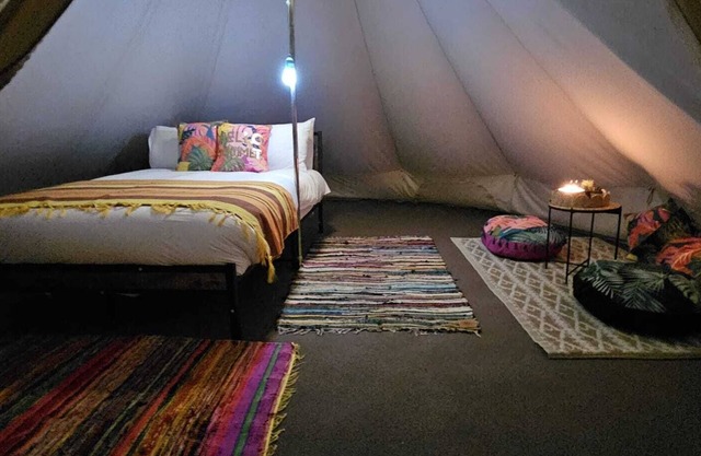 Bell Tent with Country View