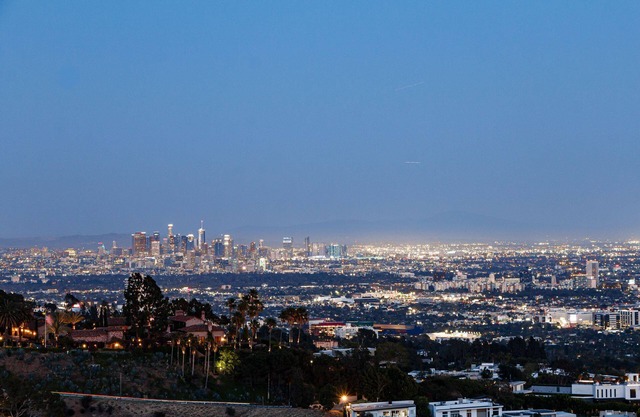 Beverly Hills City Lights View Mansion