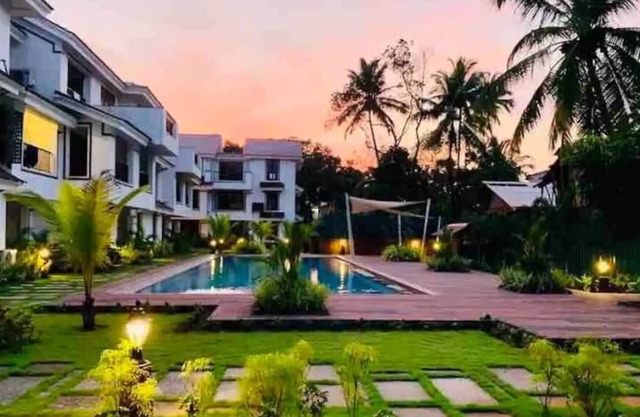 Boho Chic Studio Apartment, Riviera Sublime, Siolim, North Goa