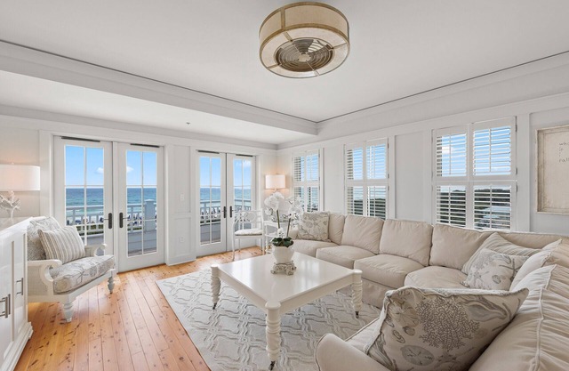 Book a Fall Getaway! Beachside #22 - Gulf Front in Watercolor! 2 Large Gulf-front Balconies!