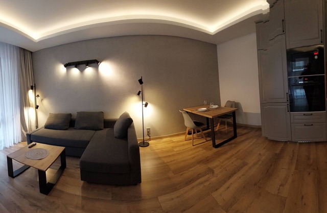 Brand new, luxury apartment with private patio.nClosed, guarded, intimate estate