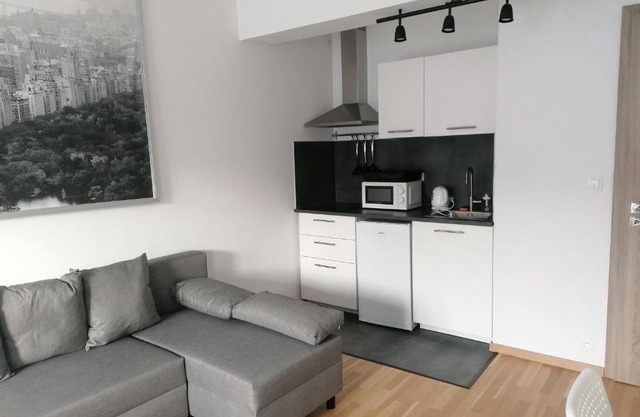 Brand new studio apartment # 45 with free parking in the city center