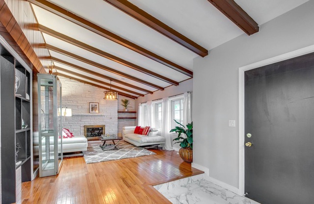 Bright Manchester Home with Fire Pit!