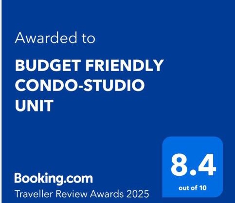 BUDGET FRIENDLY CONDO-STUDIO UNIT