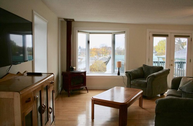 By The Rivers a unique Apartment looking out the St.Lawrence River