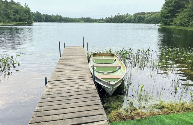 Cabin on lake . Pet friendly