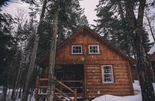 Cabin, Queen Bed, 2 Bunks, Private Bath