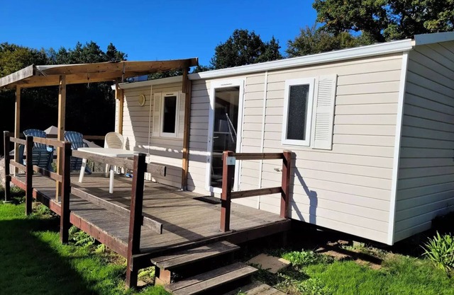 Camping des Cerisiers * - Mobilhome EVO clim Duo 6 people