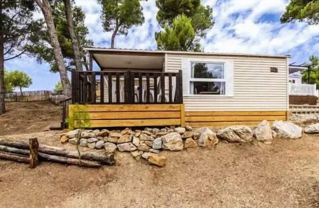 Camping Le Bois De Pins * - Mobilhome for 4 People