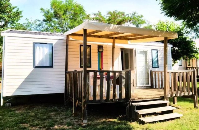 Camping maeva Escapades Ludo Parc * - Cozy 4 Room Mobile Home 6 People Air Conditioned