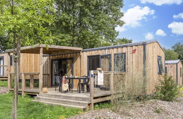 Camping maeva Respire Le Village Perrosien * - Mobile home Comfort 3 Rooms 4 People Air-conditioned + TV