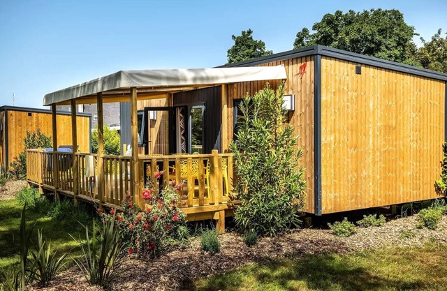 Camping maeva Respire Le Domaine de Mesqueau * - PREMIUM COMFORT Cottage 3 Rooms 4 People + TV 2 Bathrooms