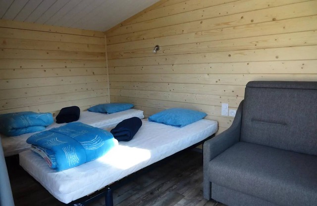 Campsite Flower les Bouleaux * - 1 room comfort pod for 2 people without sanitary facilities