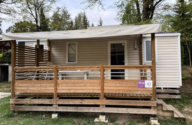 Campsite Le Moulin * - Mobile home Family 4 Rooms 6 People