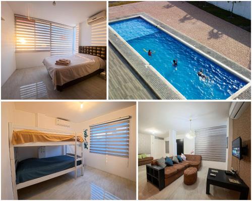 Casa con piscina junto a la PLAYA