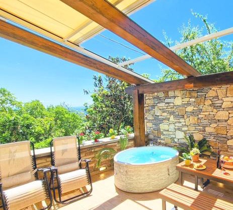 Casa Papalino, con Jacuzzi e vista sulle colline di Vinci