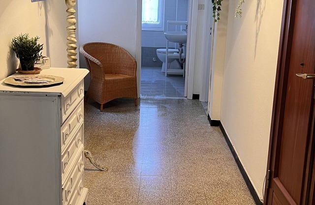 Central apartment within walking distance of the sea restaurants and supermarkets.