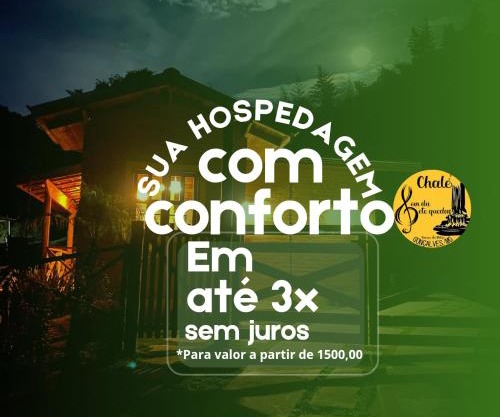 Chalé Som da Sete Quedas Apenas 1,8km do Centro de Gonçalves MG