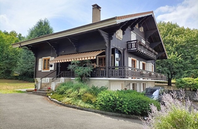 Chalet view of Lake Geneva