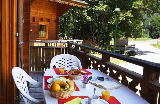 Chalet, wifi, 1st floor, fitness, swimming pool, sauna, parking, tv, ski locker, 72m², Morillon