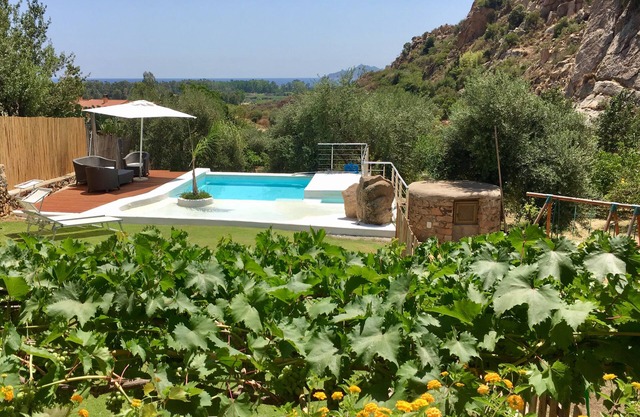 Characteristic With Pool And Sea View
