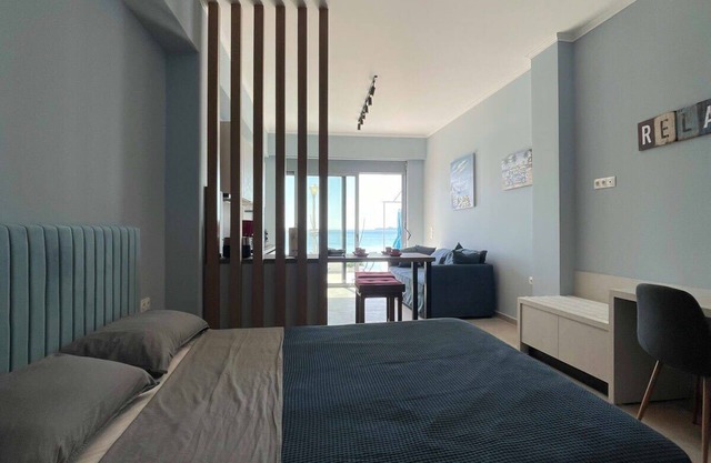Charaki Escape Chic Studio with Seafront Patio
