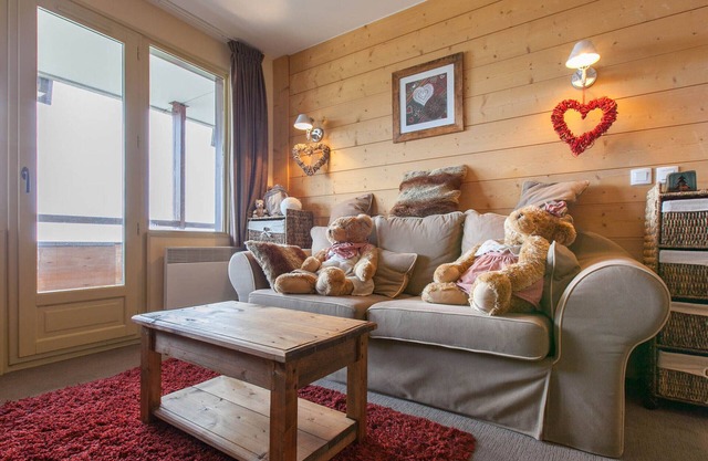 Charming 3/4 room apartment for 6 with Wifi in Avoriaz