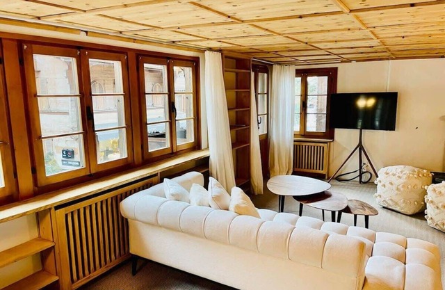 Charming apt PROMENADE GSTAAD Palace view 160m2