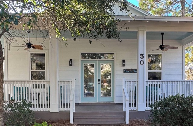 Charming Coastal Cottage nestled in Cassine Village in Seagrove Beach.