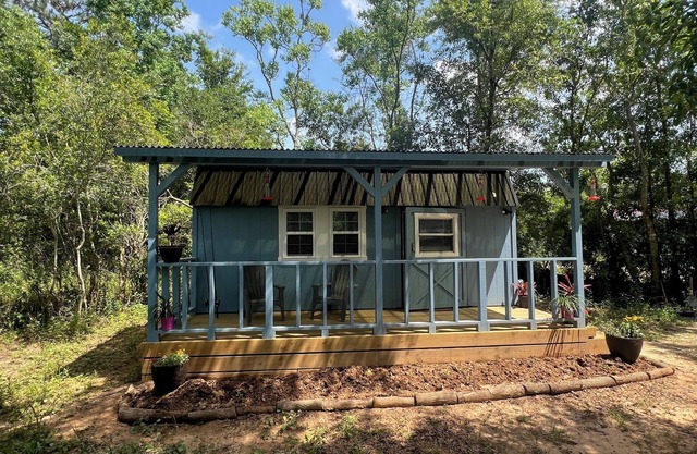 Charming double lofted boathouse with private lake