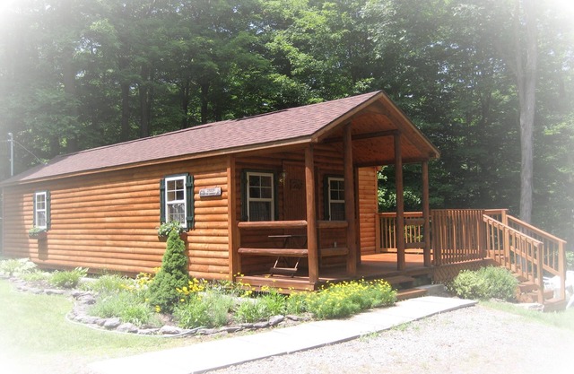 Charming Log Cabin in Sackets Harbor, NY, free internet, great location, privacy