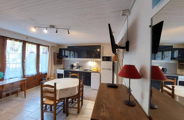 Charming T2 in Brides-les-Bains with terrace and pets allowed