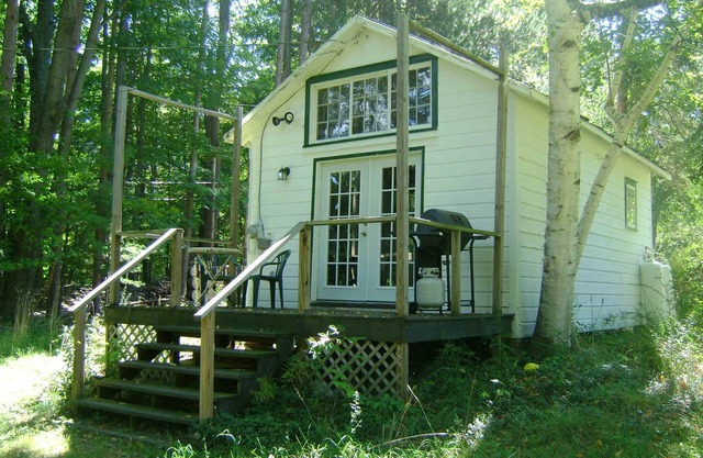 Charming Woodstock Teahouse Cottage by the Sawkill Creek trout stream
