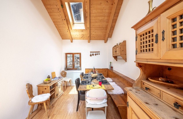 Chasa Mayer: Central 5 ½-room flat in the historic village centre of Scuol Sura