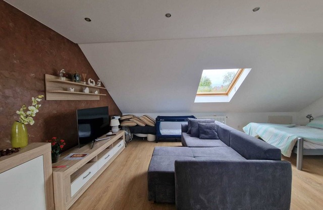Cheerful Roof Flat in a Private German Style Housen