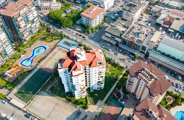 Chic 2+1 apartment behind Alanya mall