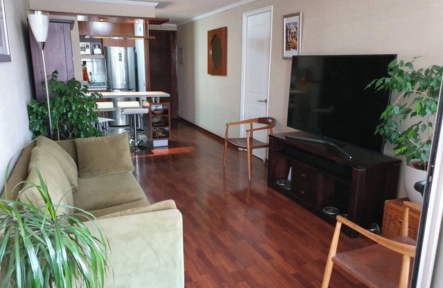 Chic apartment in brilliant Santiago de Chile, Ñuñoa, with AC, WiFi