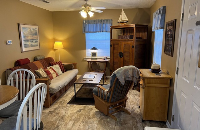 Claire’s Cottage is located on 7 secluded acres with a coded privacy gate.
