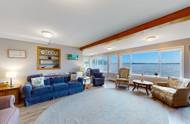 Classic lakefront property with fishing, swimming, and unbeatable sunrises
