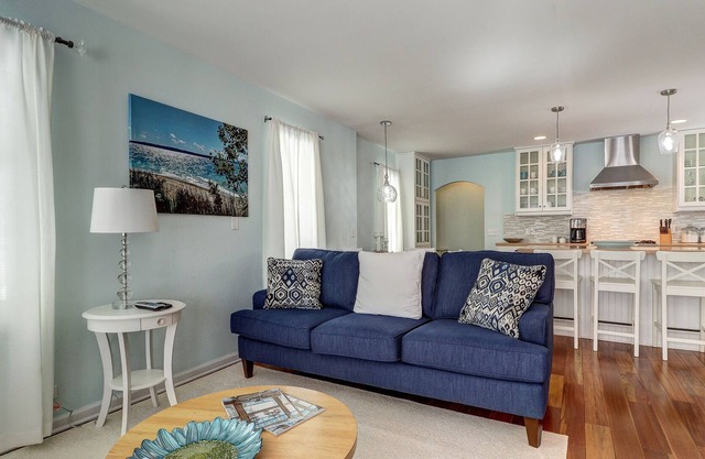Classy condominium with patio and balcony - near the lake!