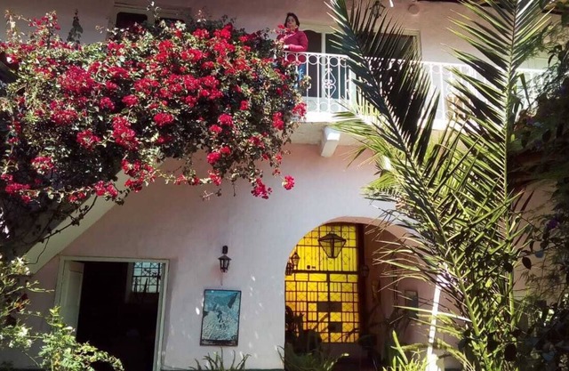 Colonial House near the sanctuary of the Virgin de la Puerta