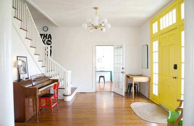 Color and fun awaits! This lively and charming home is sure to make you smile!