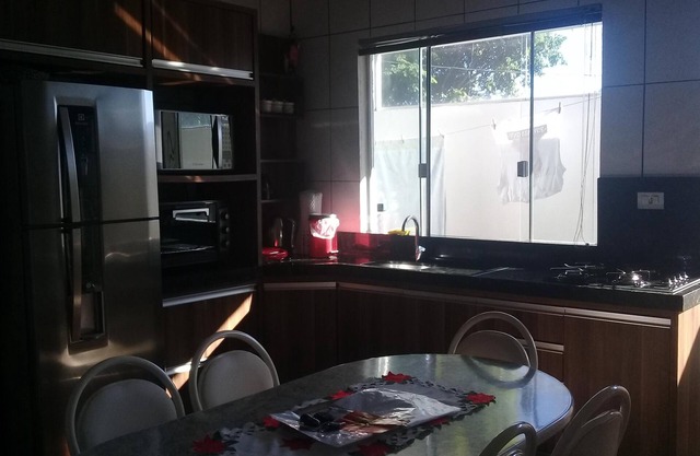 Comfortable house in Campo Mourao air in both bedrooms