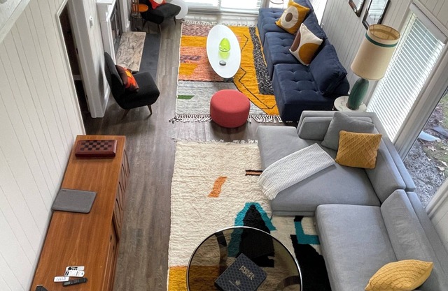 Comfy & stylish post modern home located near the Delaware Water Gap.
