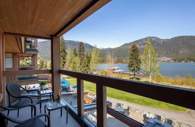 Condo with Lake & Golf Course Views from Balcony