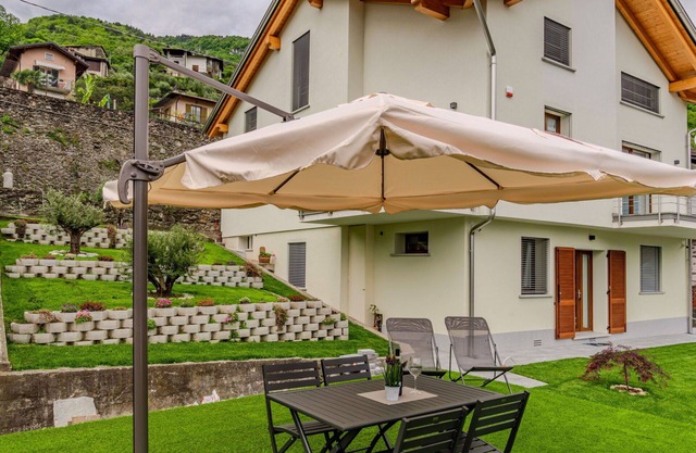 Cosy apartment for 4 people with WIFI, terrace and pets allowed