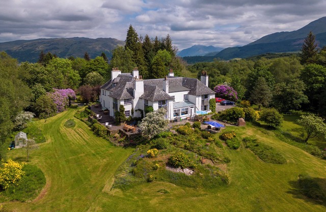 Cosy country suite located at Lonan Country House & Gardens in Scotland!