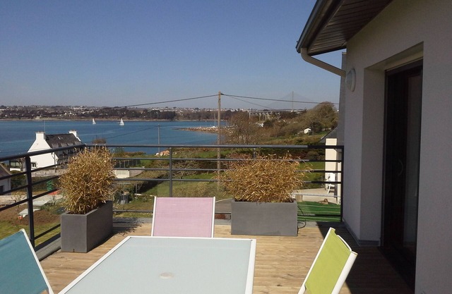 cottage 3 keys holidays sea view and brest in plougastel
