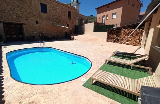 Country House 'Palacio De Velamazán' with Mountain View, Private Pool and Wi-Fi